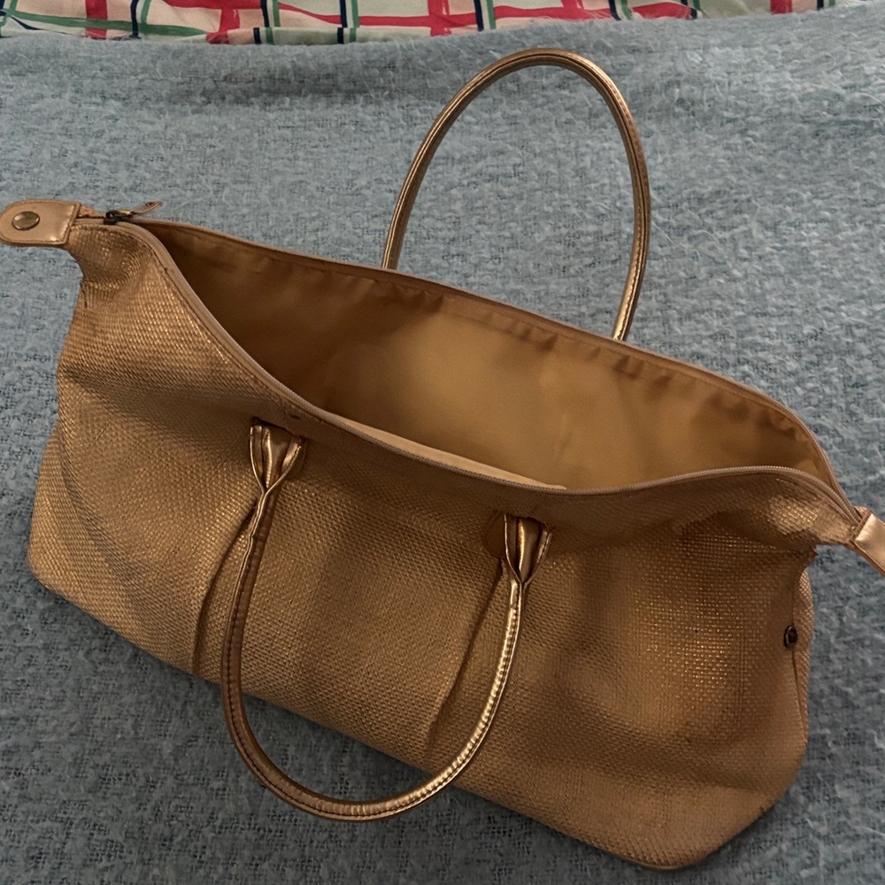 Chic Gold Women's Tote Bag